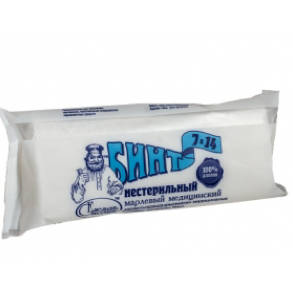 Бинт мед. нестирил., 7 м х 14 см., арт.00-00000775